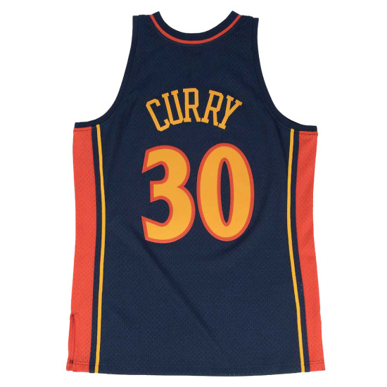 Mitchell & Ness Ανδρική φανέλα Stephen Curry Golden State Warriors 2009-10 Swingman Player Jersey